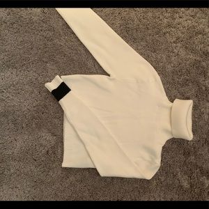 White zara turtleneck